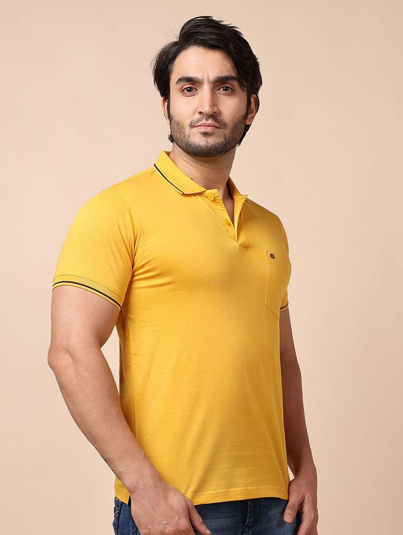men short sleeves plain polo t-shirt - 21724970 -  Standard Image - 1