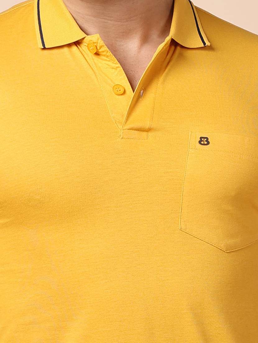 men short sleeves plain polo t-shirt - 21724970 -  Standard Image - 4
