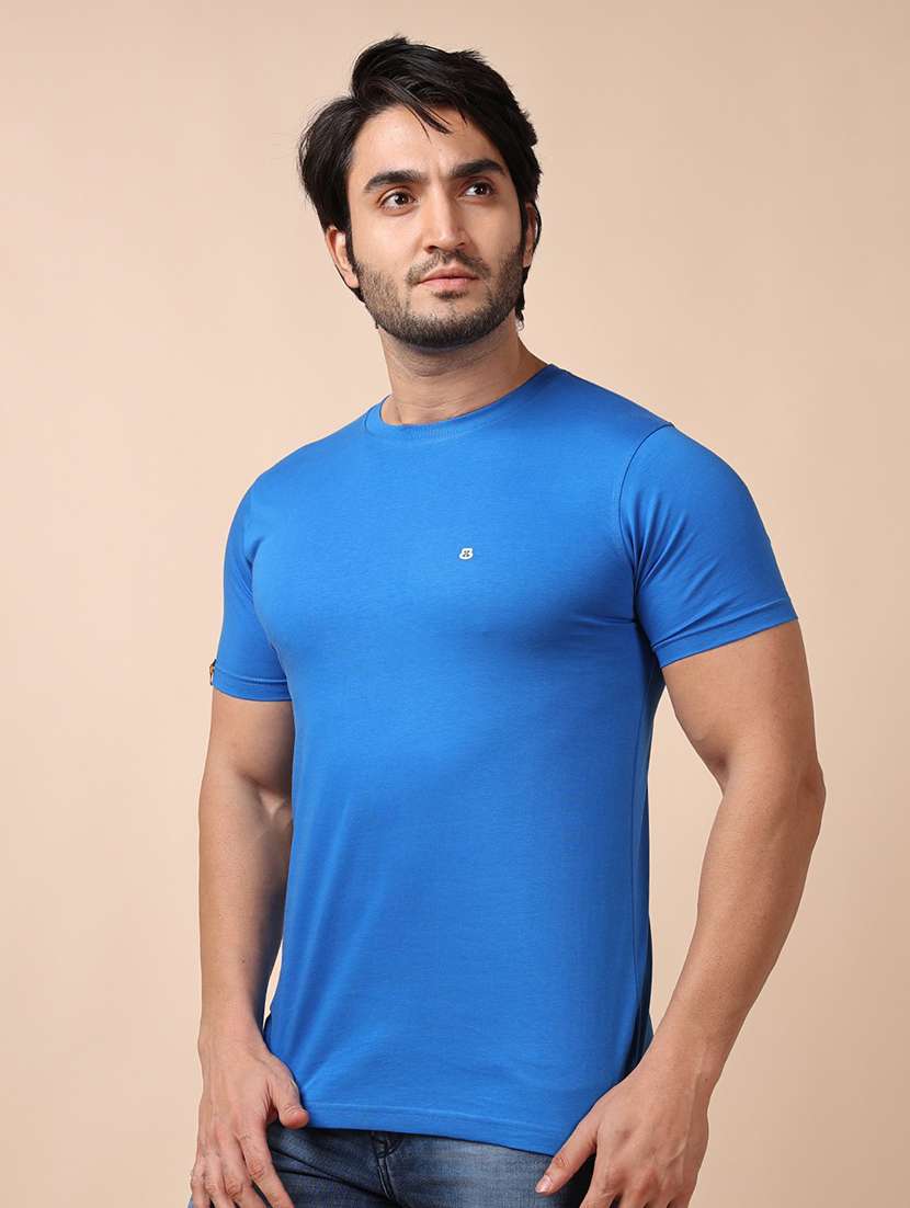 men short sleeves plain t-shirt - 21724990 -  Standard Image - 1