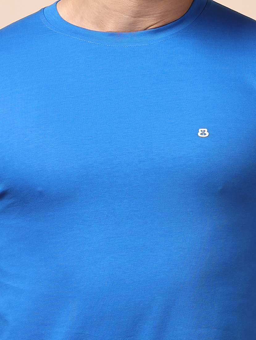 men short sleeves plain t-shirt - 21724990 -  Standard Image - 4