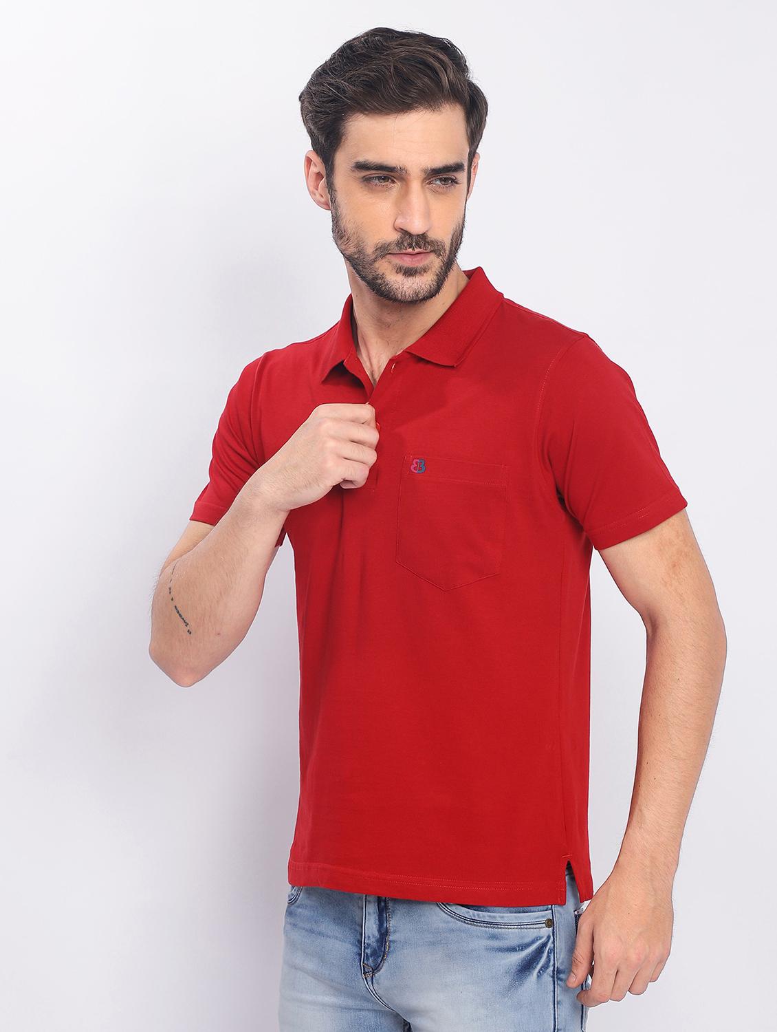 men short sleeves plain polo t-shirt - 21725019 -  Standard Image - 1