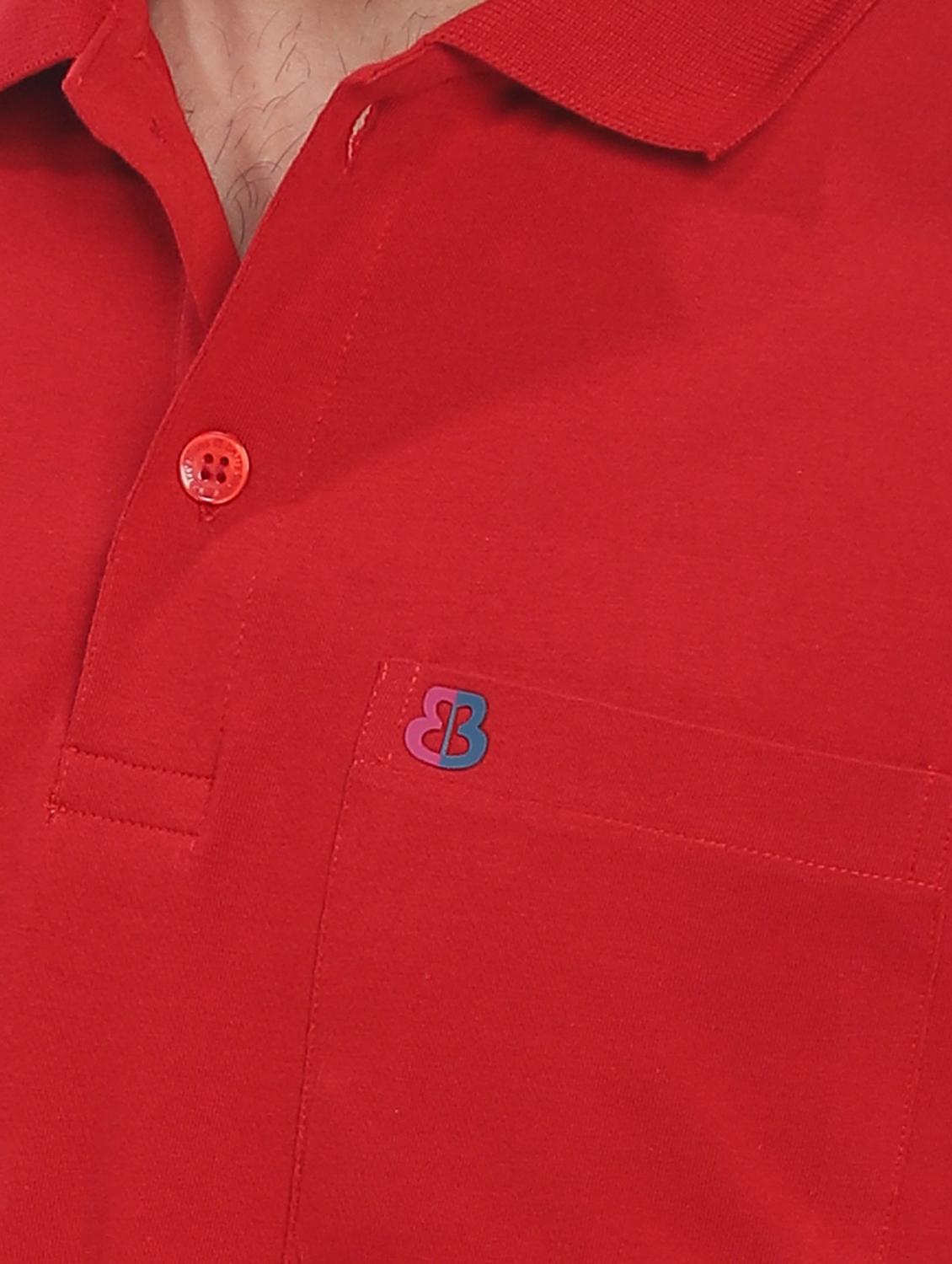 men short sleeves plain polo t-shirt - 21725019 - Standard Image - 4