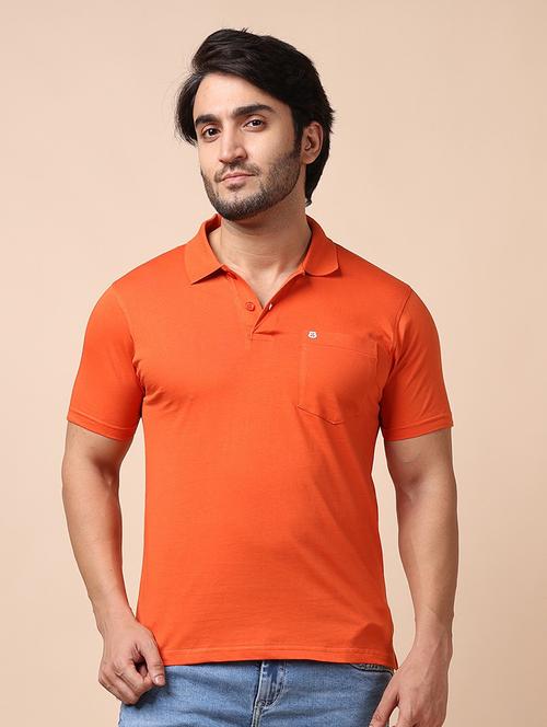 men short sleeves plain polo t-shirt - 21725024 - Standard Image - 0