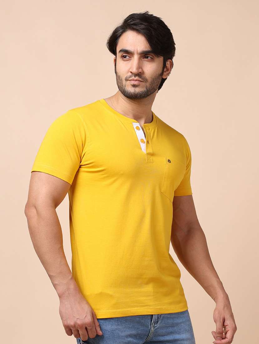 men short sleeves plain t-shirt - 21725064 -  Standard Image - 1