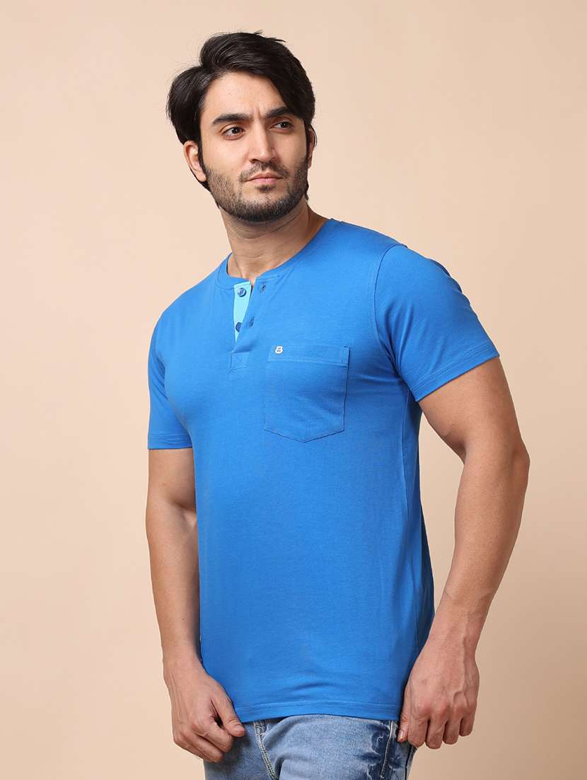 men solid short sleeves t-shirt - 21725067 - Standard Image - 1
