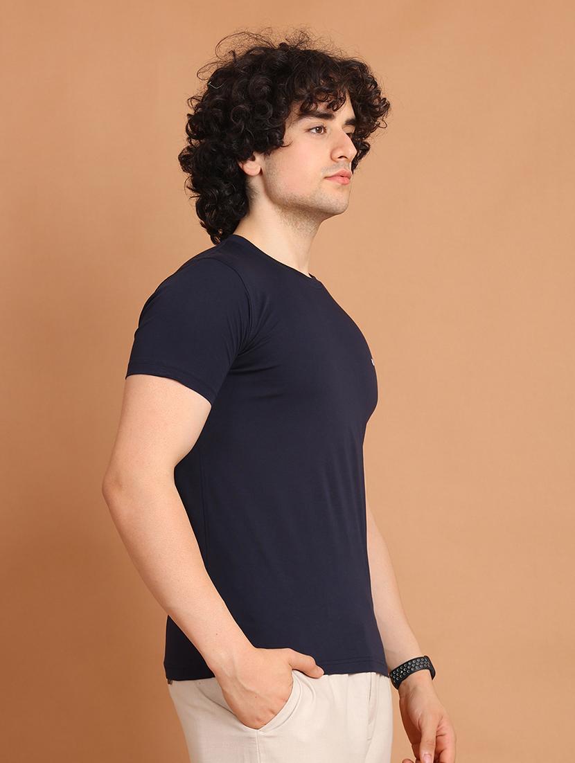 men short sleeves plain t-shirt - 21725085 -  Standard Image - 1