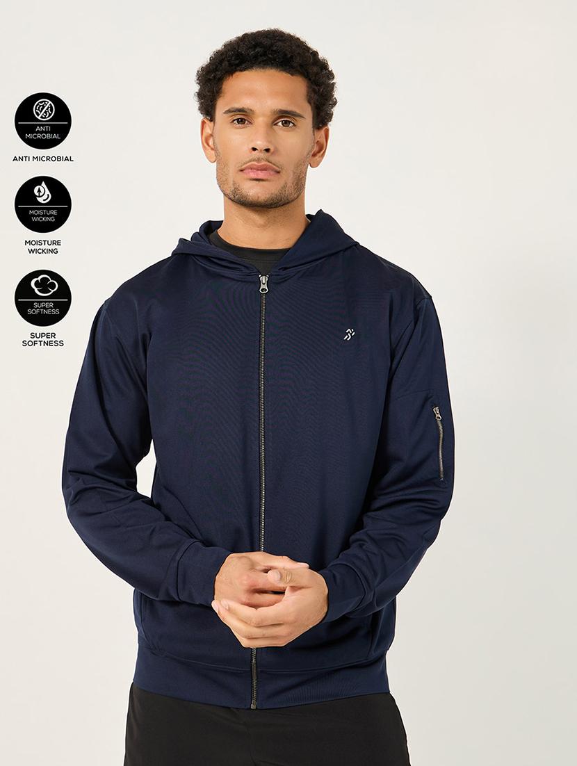 men solid long sleeve casual jacket - 21725202 -  Standard Image - 1