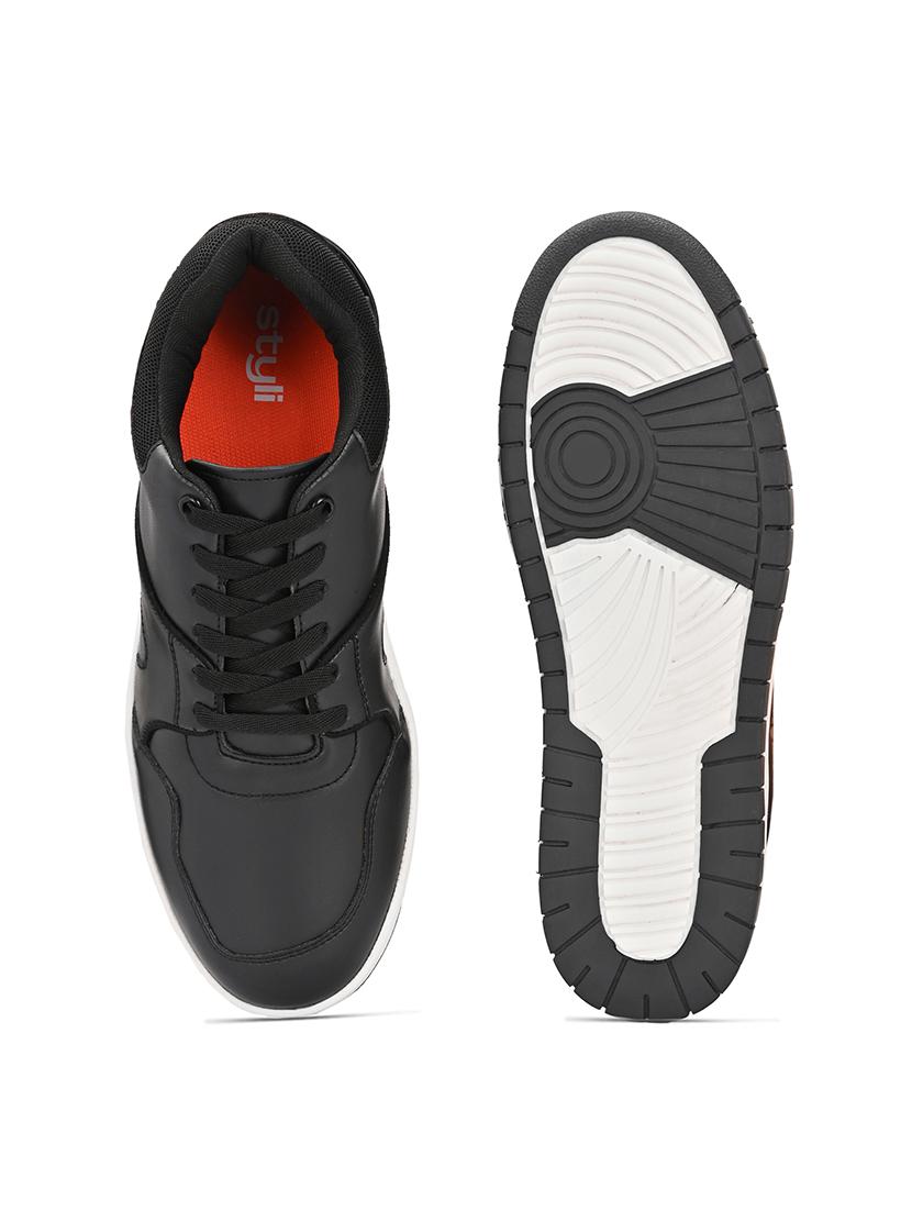 men black lace up sneaker - 21725276 - Standard Image - 4