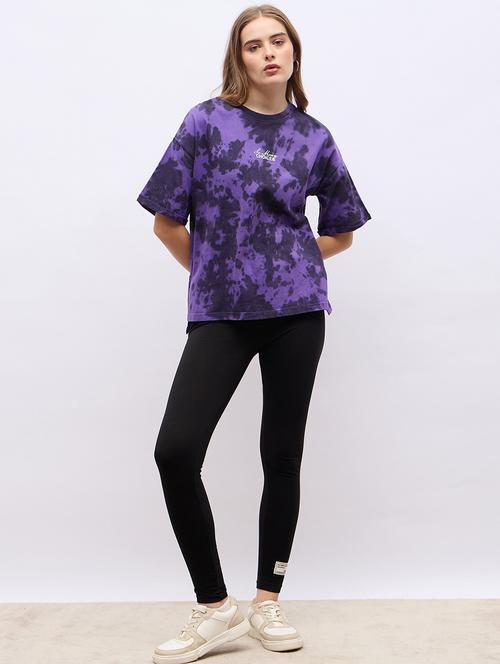 women tie & dyed active wear co-ord - 21725348 - Standard Image - 0