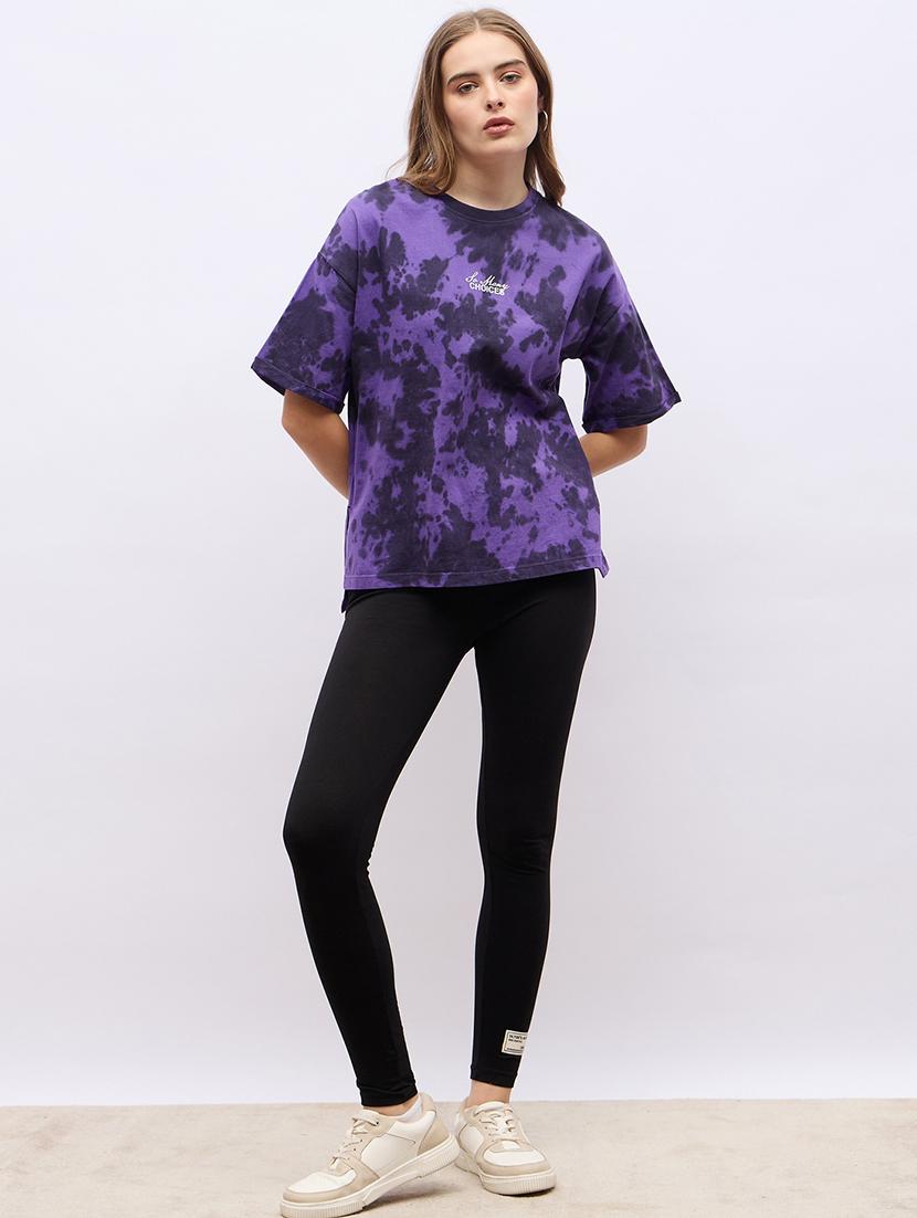 women tie & dyed active wear co-ord - 21725348 - Zoom Image - 0