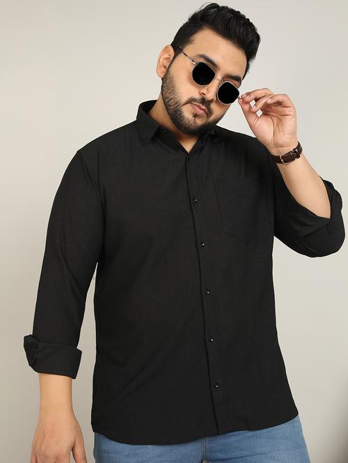 men solid long sleeve casual shirt - 21725456 -  Standard Image - 0