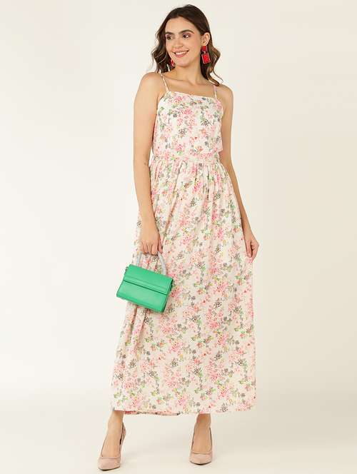 women floral print sleeveless a-line dress - 21725842 -  Standard Image - 0