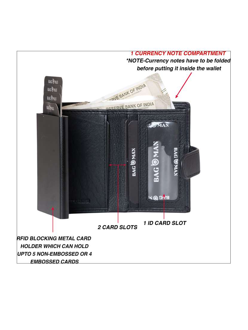 bagman stylish & functional wallet gift set for men - 21726098 -  Standard Image - 4