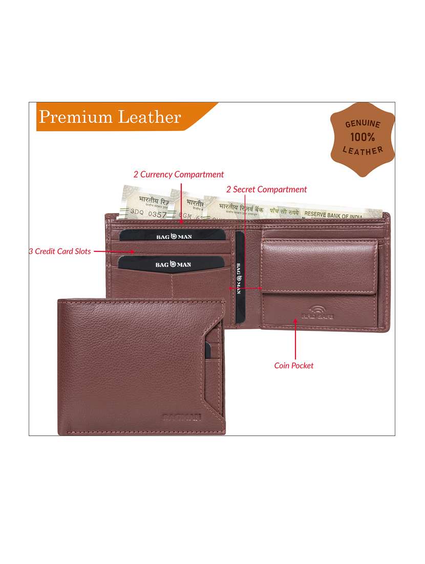 bagman stylish & functional wallet gift set for men - 21726201 -  Standard Image - 4