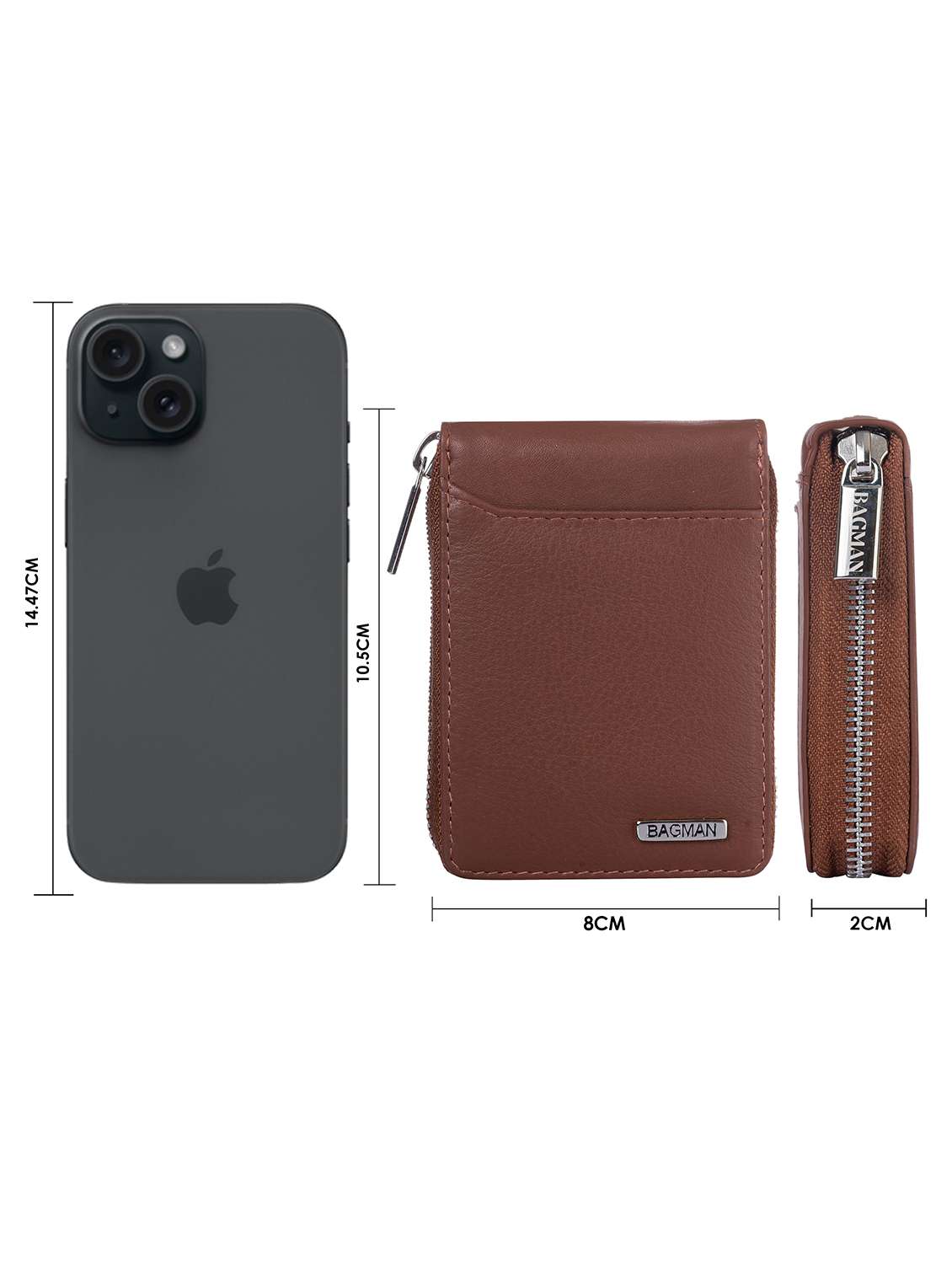 bagman stylish & functional wallet gift set for men - 21726272 -  Standard Image - 4