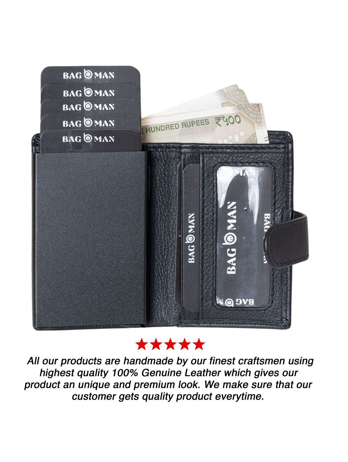 bagman stylish & functional wallet gift set for men - 21726285 -  Standard Image - 4