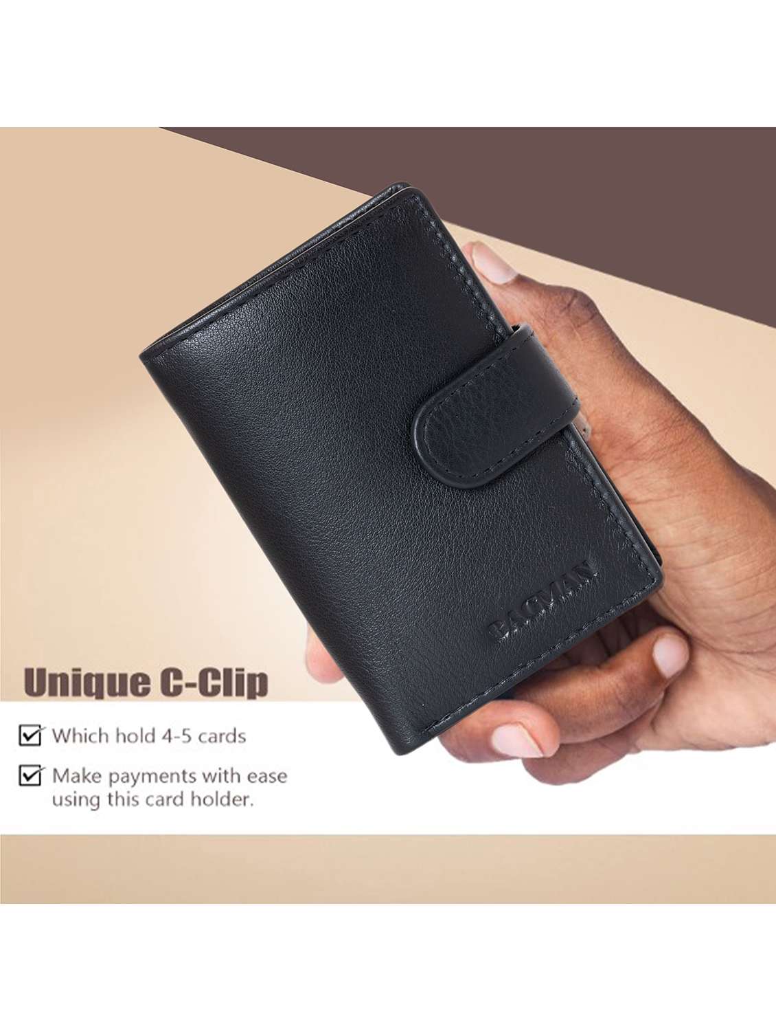 bagman stylish & functional wallet gift set for men - 21726291 -  Standard Image - 4