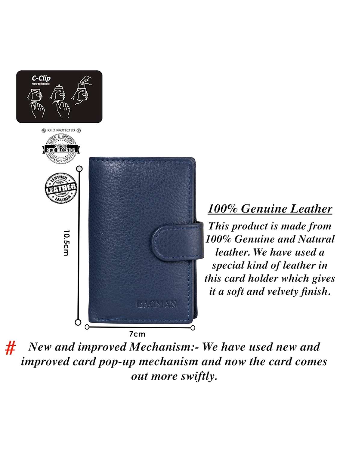 bagman stylish & functional wallet gift set for men - 21726308 -  Standard Image - 4
