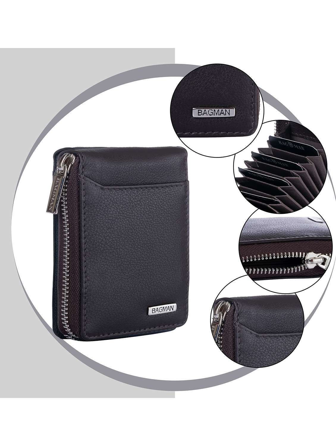 bagman stylish & functional wallet gift set for men - 21726321 -  Standard Image - 4