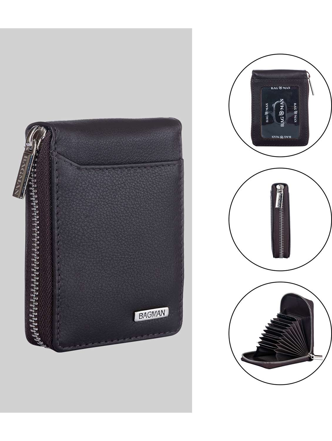 bagman stylish & functional wallet gift set for men - 21726325 -  Standard Image - 4