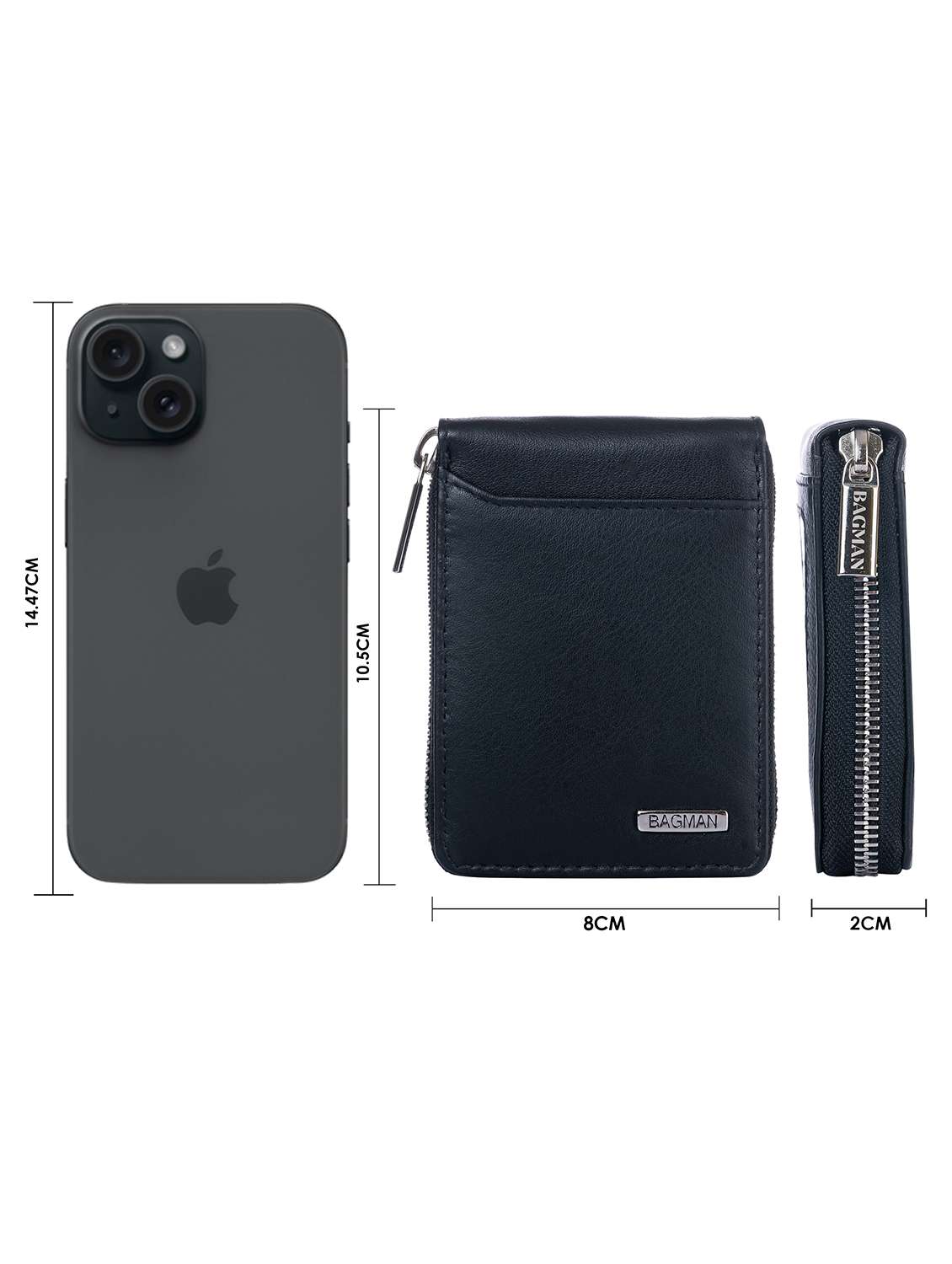 bagman stylish & functional wallet gift set for men - 21726331 -  Standard Image - 4