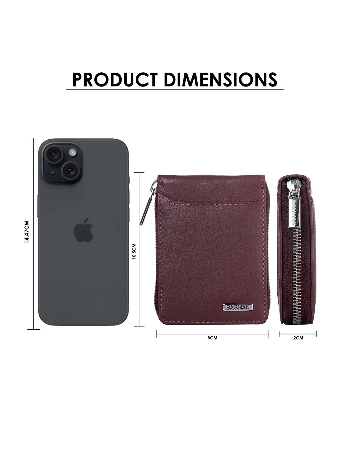 bagman stylish & functional wallet gift set for men - 21726366 -  Standard Image - 4
