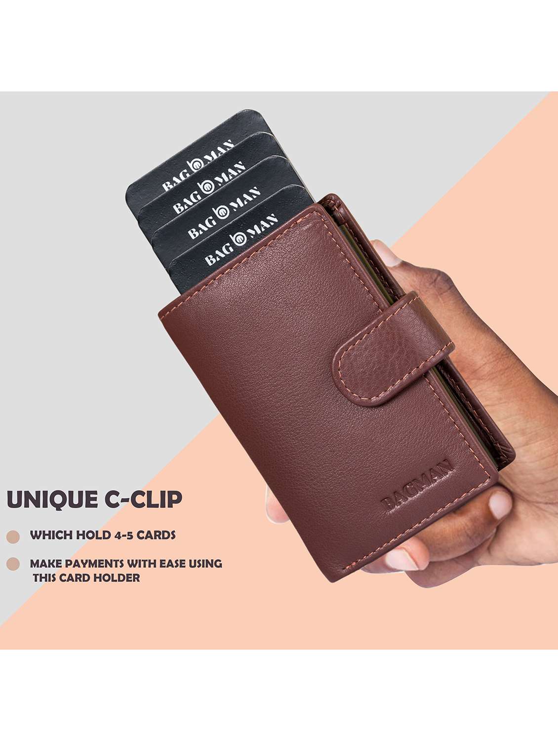 bagman stylish & functional wallet gift set for men - 21726387 -  Standard Image - 4