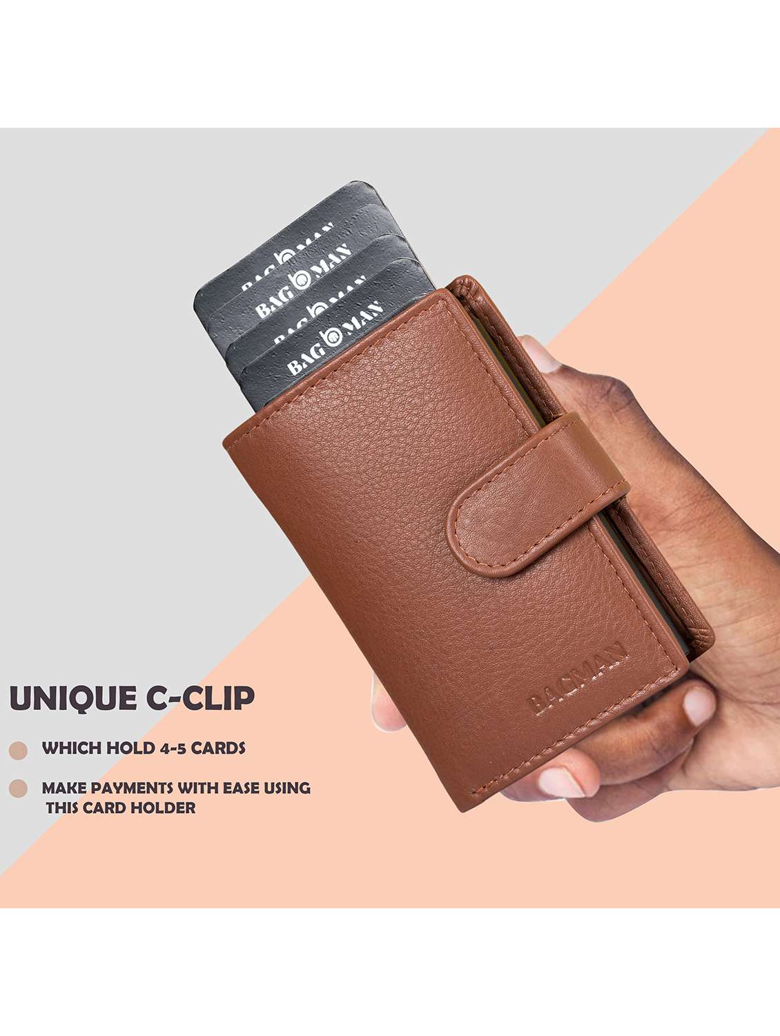 bagman stylish & functional wallet gift set for men - 21726393 -  Standard Image - 4