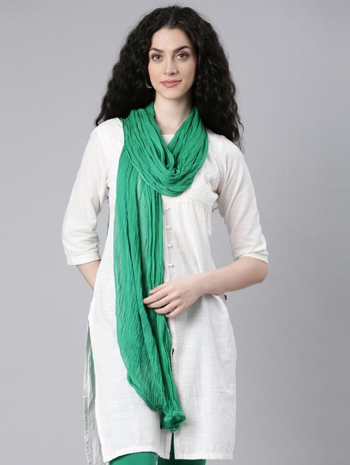 women solid chiffon dupatta - 21728001 - Standard Image - 0