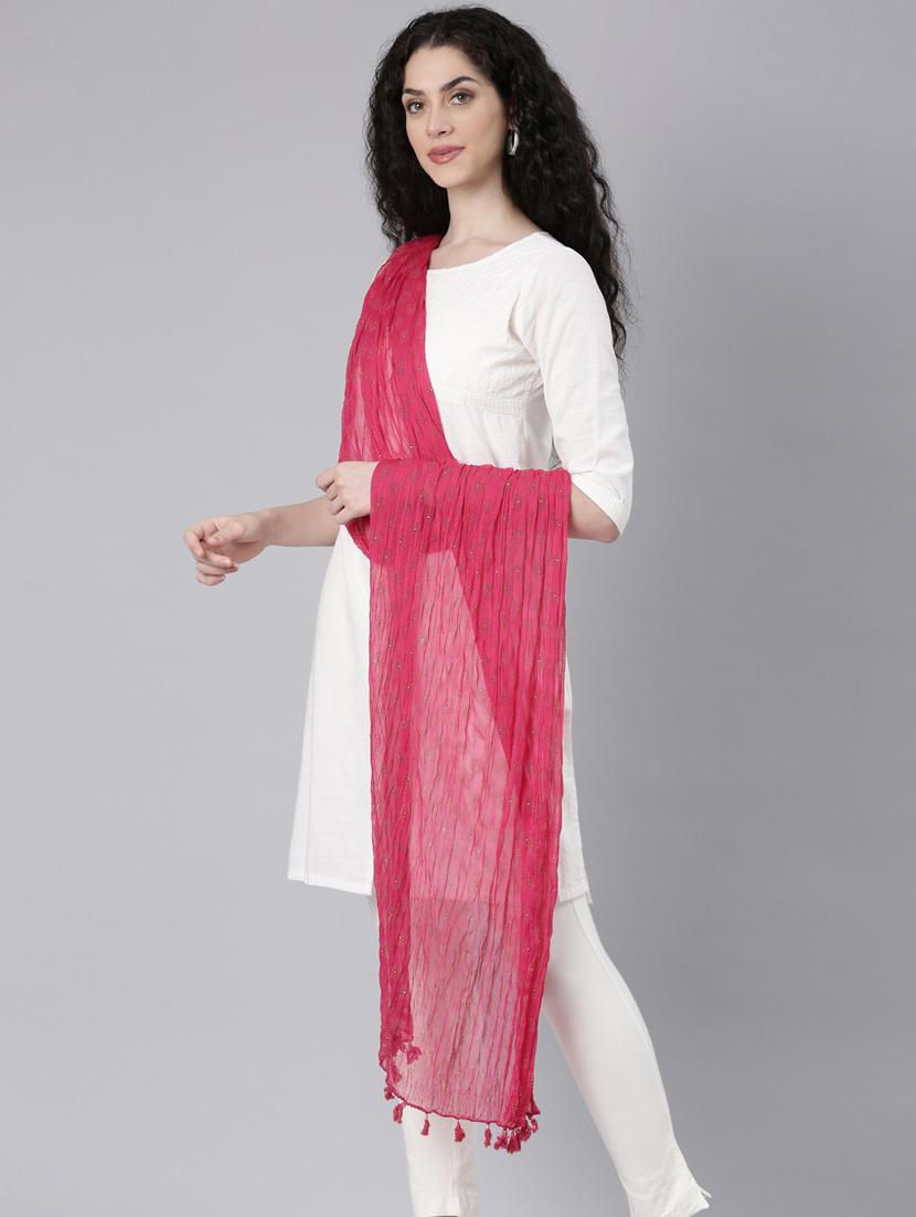 women printed chiffon dupatta   - 21728005 -  Standard Image - 1