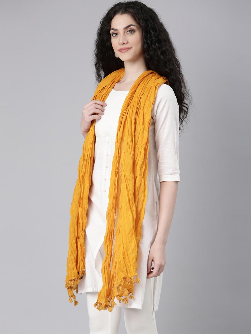 women solid chiffon dupatta   - 21728006 -  Standard Image - 1