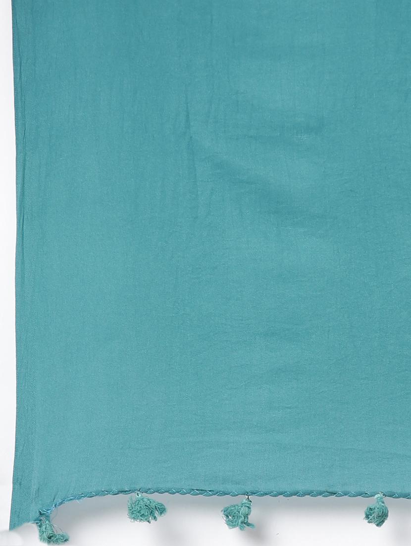 blue cotton dupatta - 21728027 - Standard Image - 6