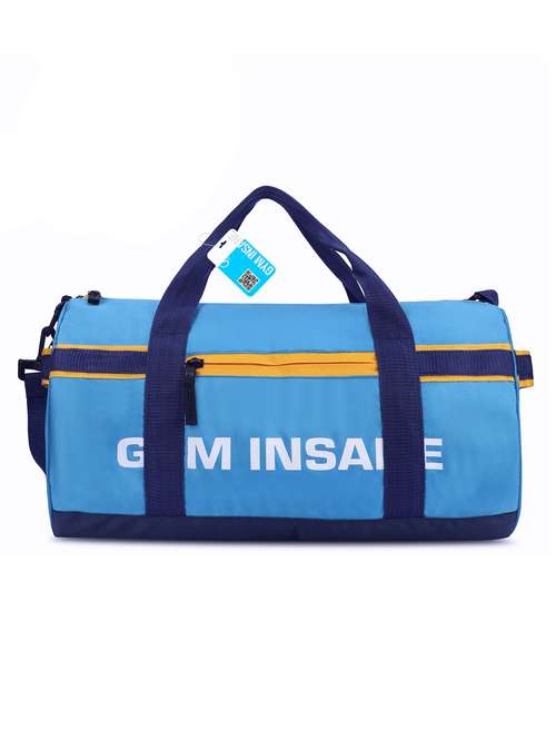 men blue canvas dufflebag - 21728050 -  Standard Image - 0