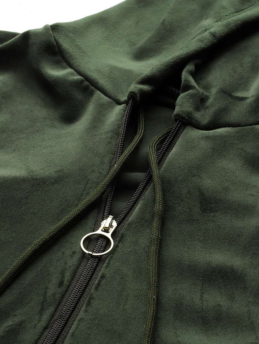 women hoodie and track pant co-ord set - 21728098 -  Standard Image - 4