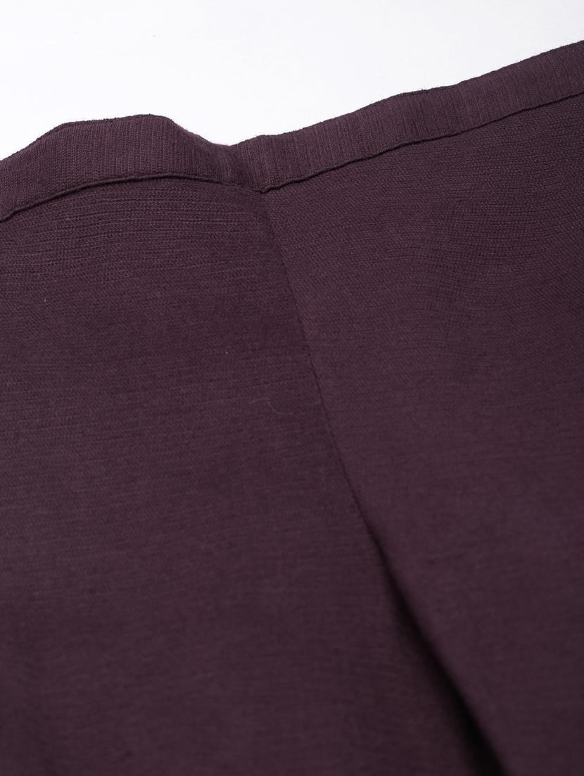 women mid rise solid cigarette pant - 21728298 - Standard Image - 6