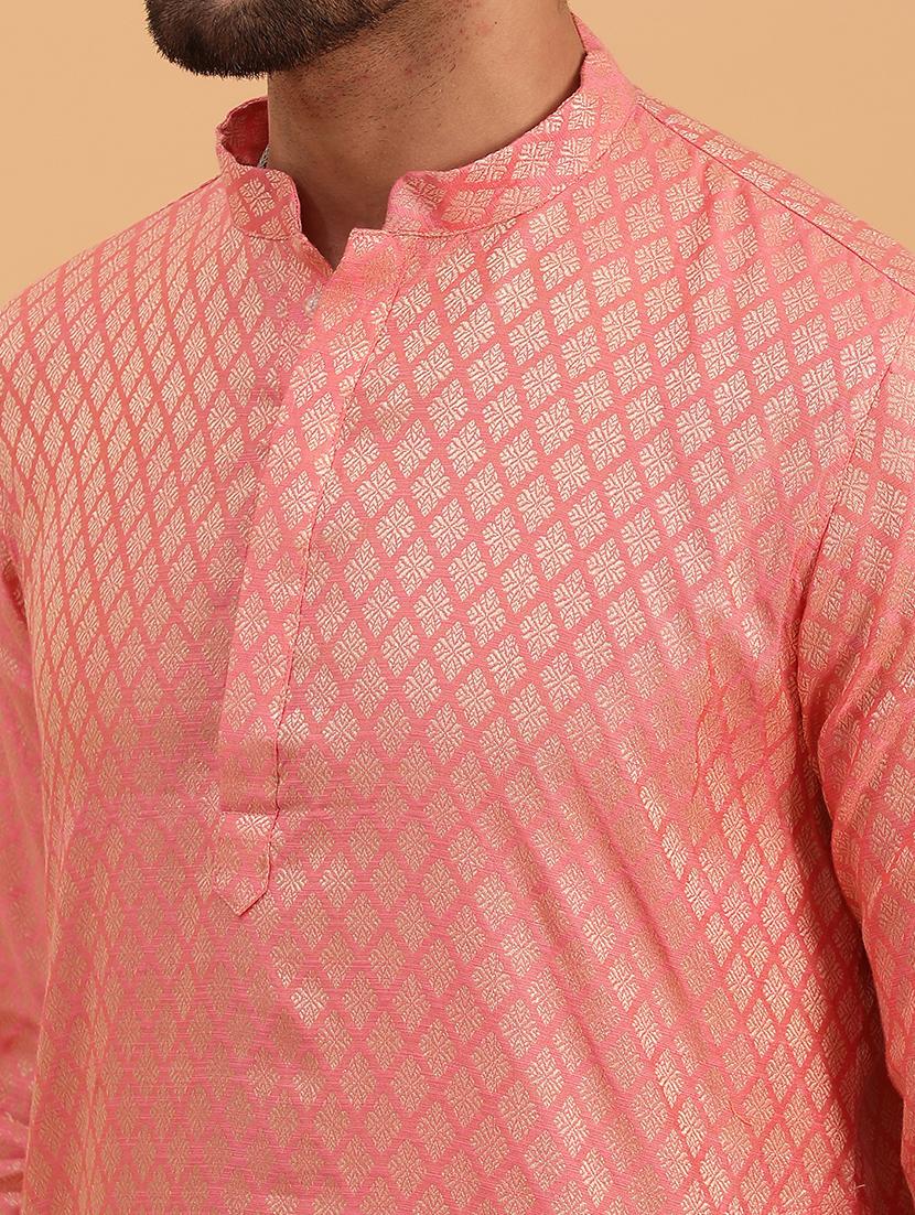 men long sleeve kurta churidar ethnic wear set - 21728725 - Standard Image - 4
