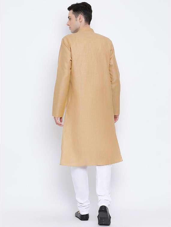 men solid mandarin neck kurta  - 21728939 -  Standard Image - 1