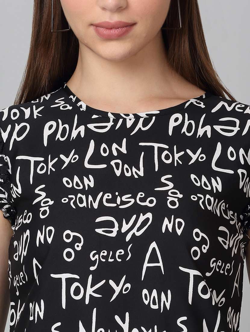 women printed sleeveless top - 21729145 -  Standard Image - 4