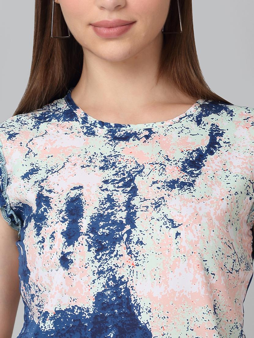 women printed sleeveless top - 21729149 - Standard Image - 4