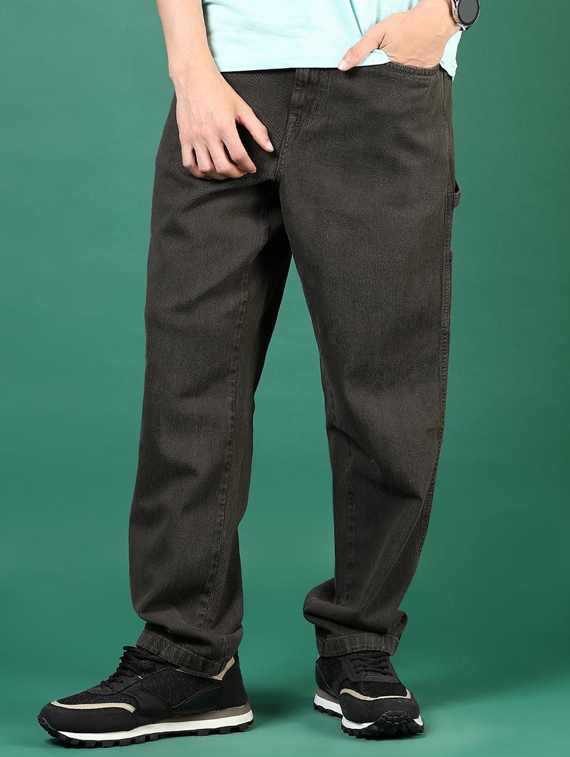 men black mid rise denim jeans - 21729297 - Zoom Image - 0