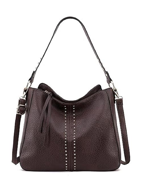 women solid pu leather handbag - 21729594 -  Standard Image - 0
