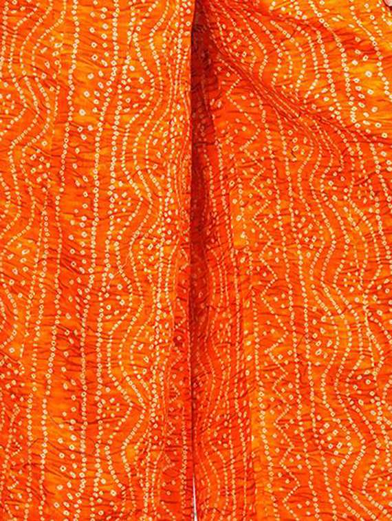 women bandhani print flared palazzo - 21729683 -  Standard Image - 1