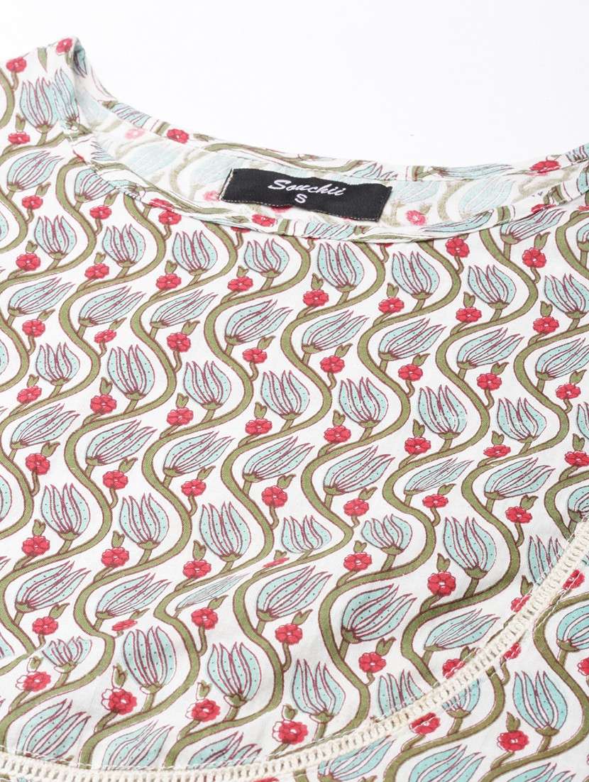 women three quarter sleeve straight kurti - 21729783 -  Standard Image - 6