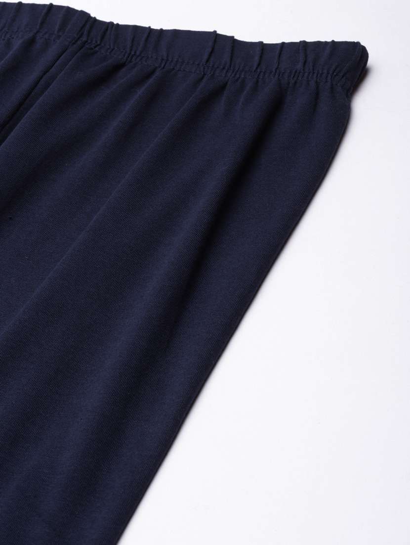 women solid high rise ankle length leggings - 21729819 -  Standard Image - 6