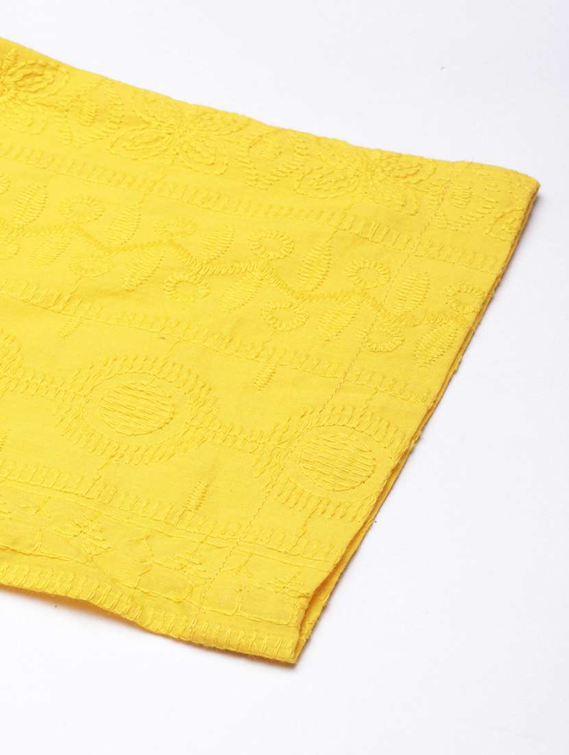 women embroidered mid rise tapered pant - 21729847 -  Standard Image - 6