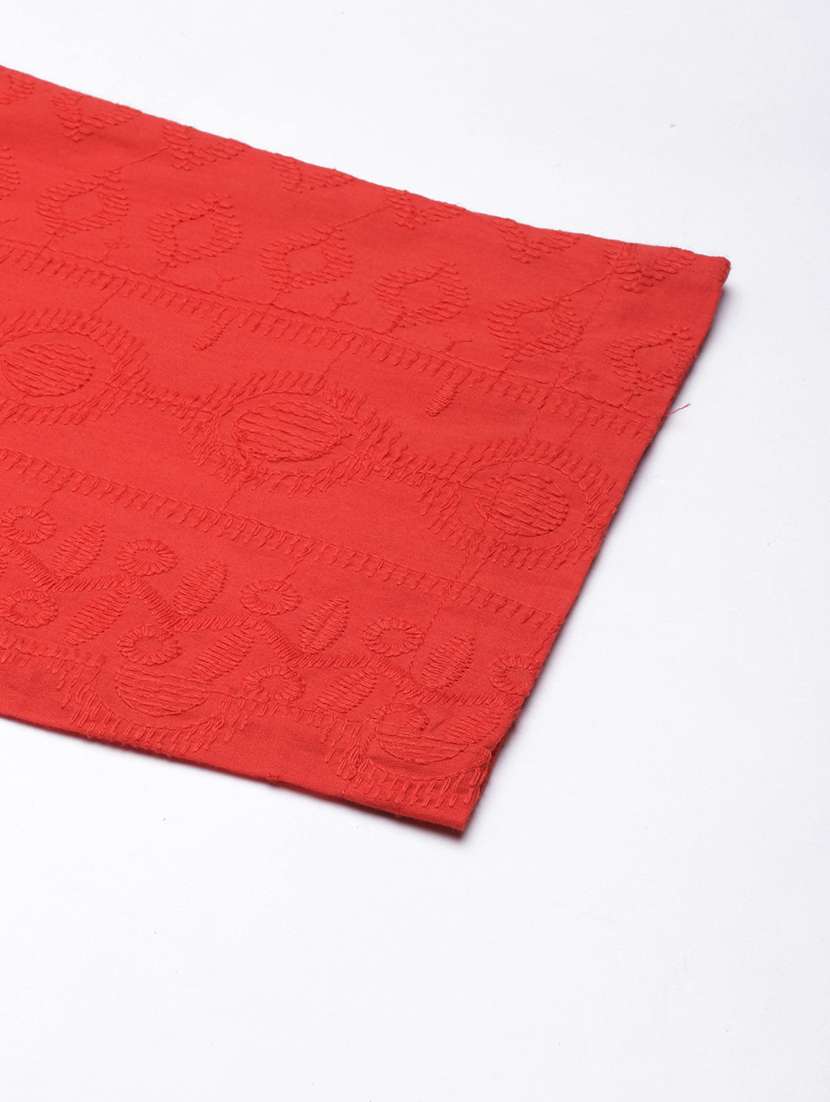 women embroidered mid rise tapered pant - 21729850 -  Standard Image - 6