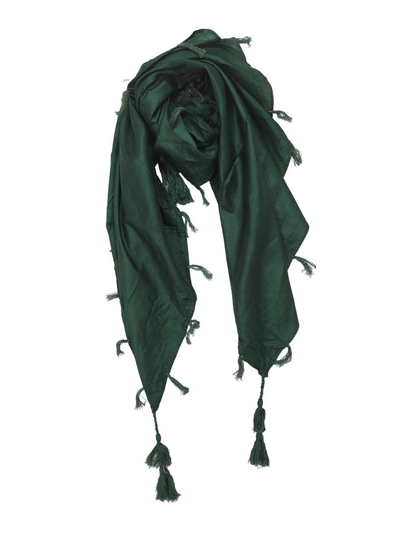 women pack of 2 plain tassel detailed scarves - 21730150 -  Standard Image - 1
