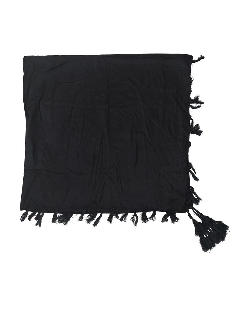 women pack of 2 plain tassel detailed scarves - 21730151 - Standard Image - 4