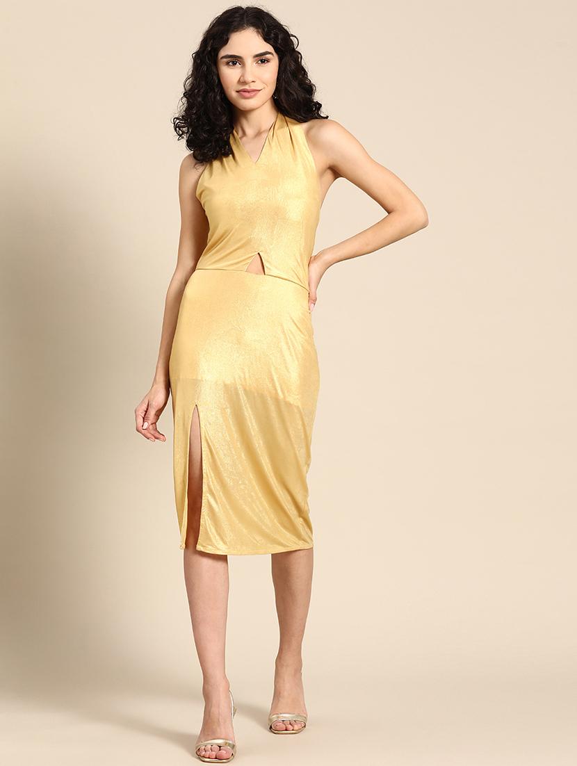 women solid sheath dress - 21730259 - Zoom Image - 0
