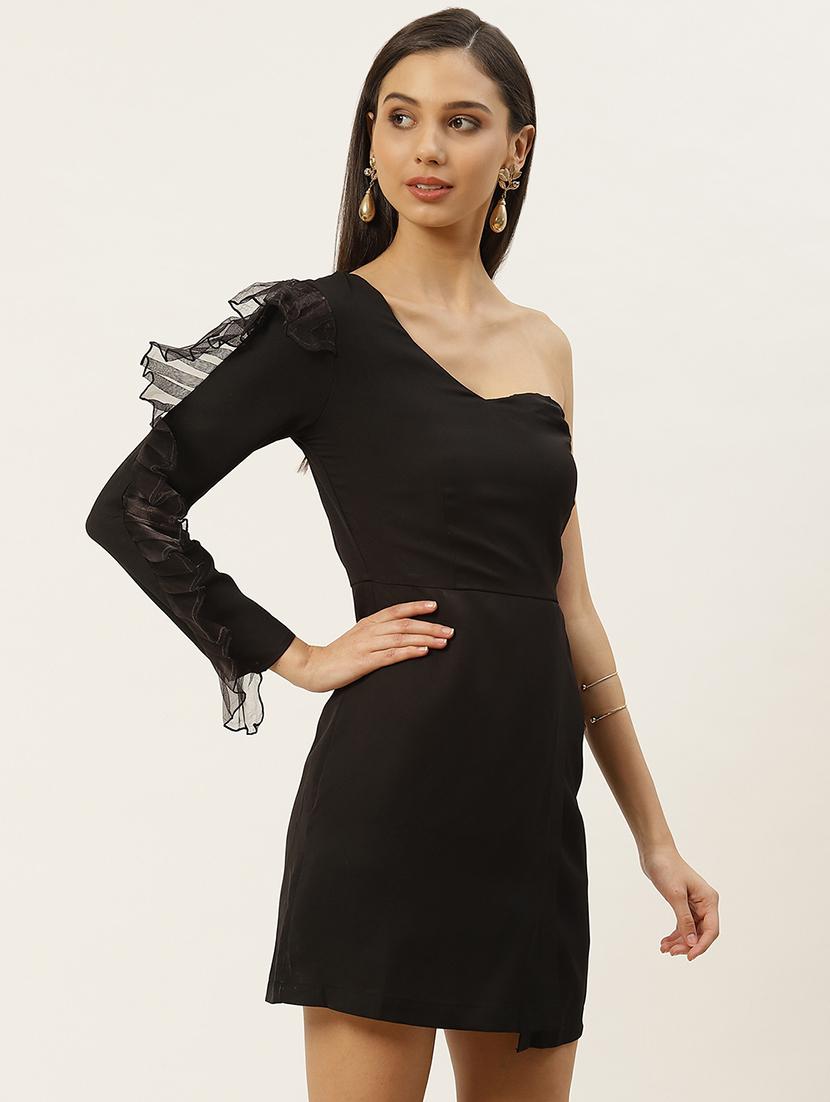women solid sheath dress - 21730291 -  Standard Image - 1
